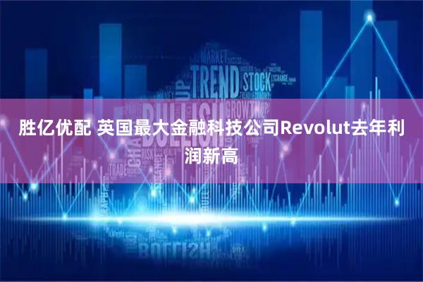 胜亿优配 英国最大金融科技公司Revolut去年利润新高